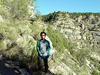 at Walnut Canyon