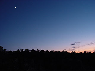 Grand Canyon Moon