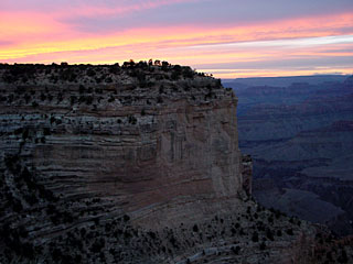 Canyon in Sunset