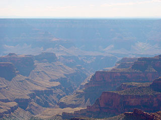 South Rim View from Bright Angel Pt